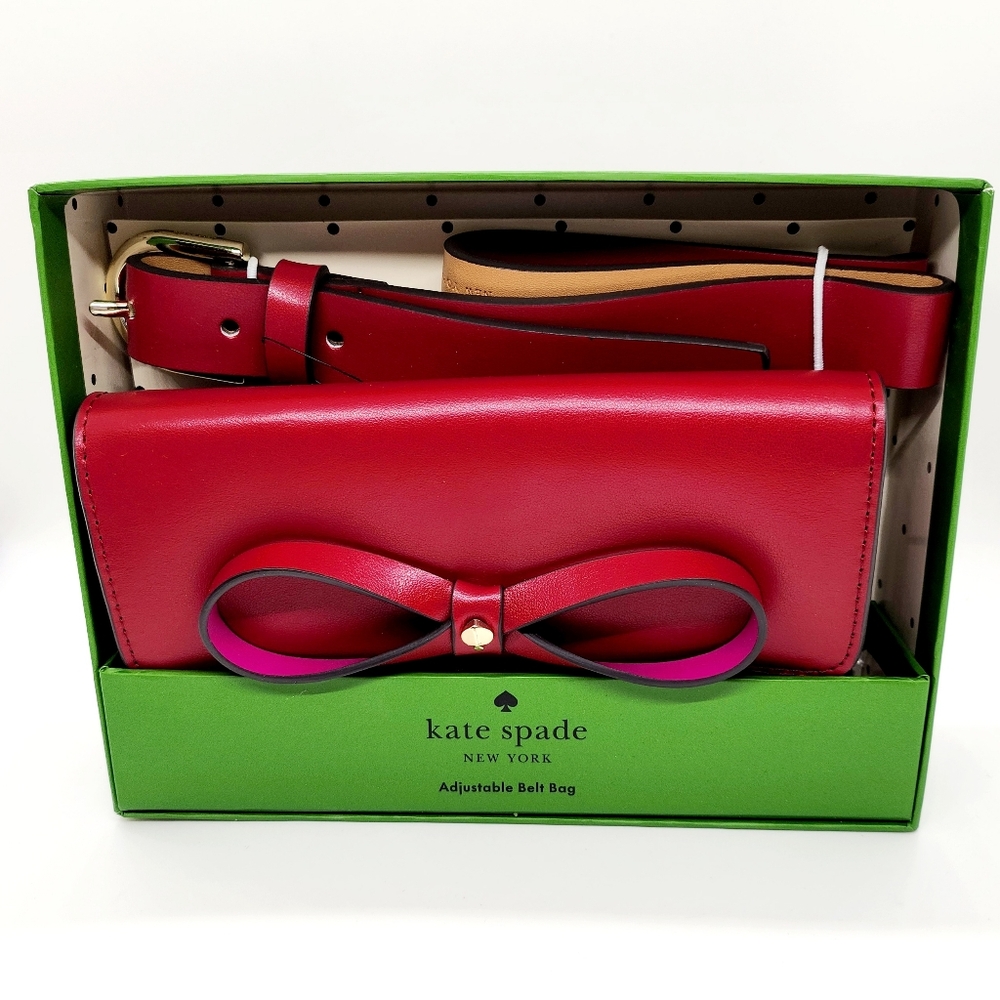 kate spade Red Belt Bag NWT